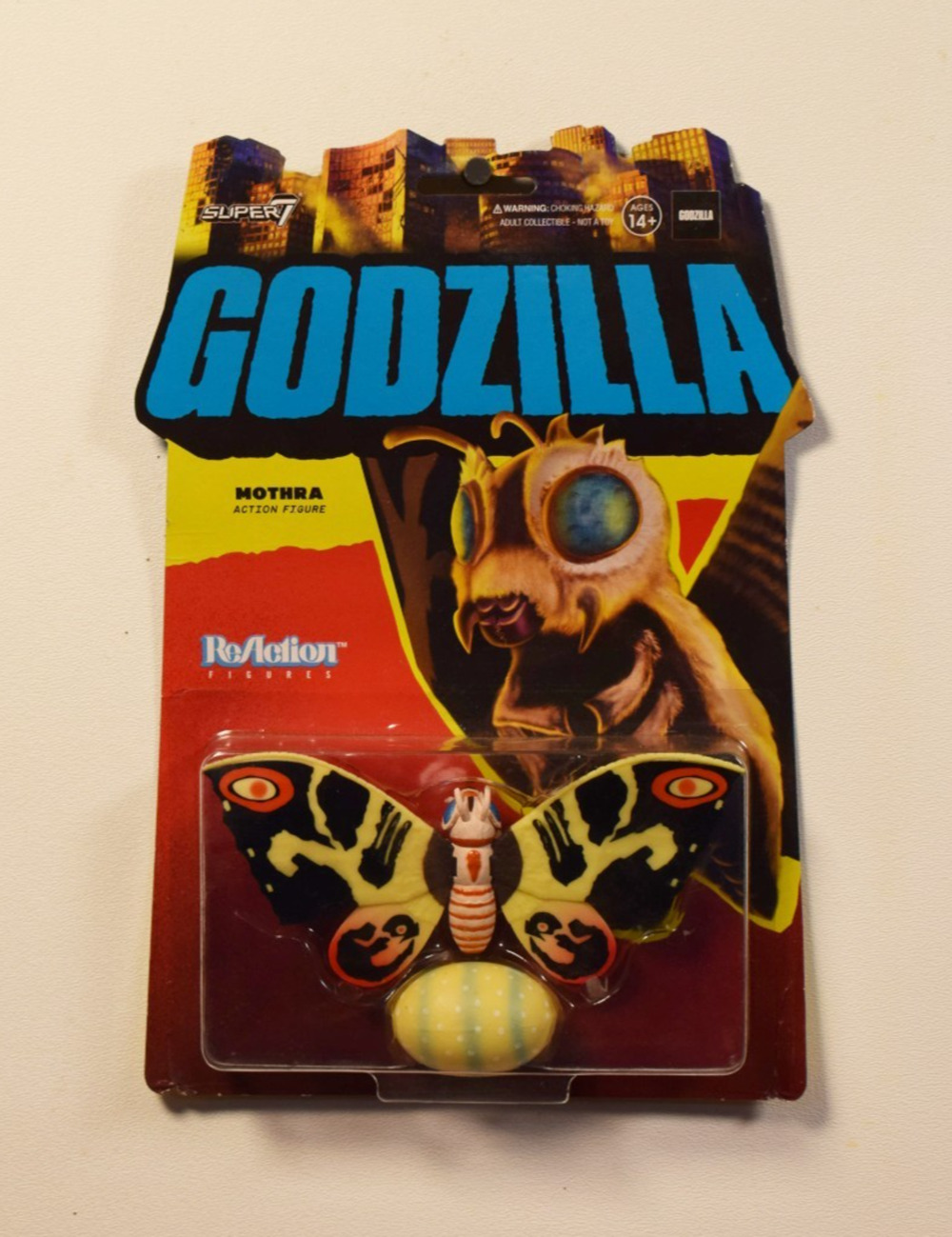 Super7 Godzilla Mothra ReAction Figure #